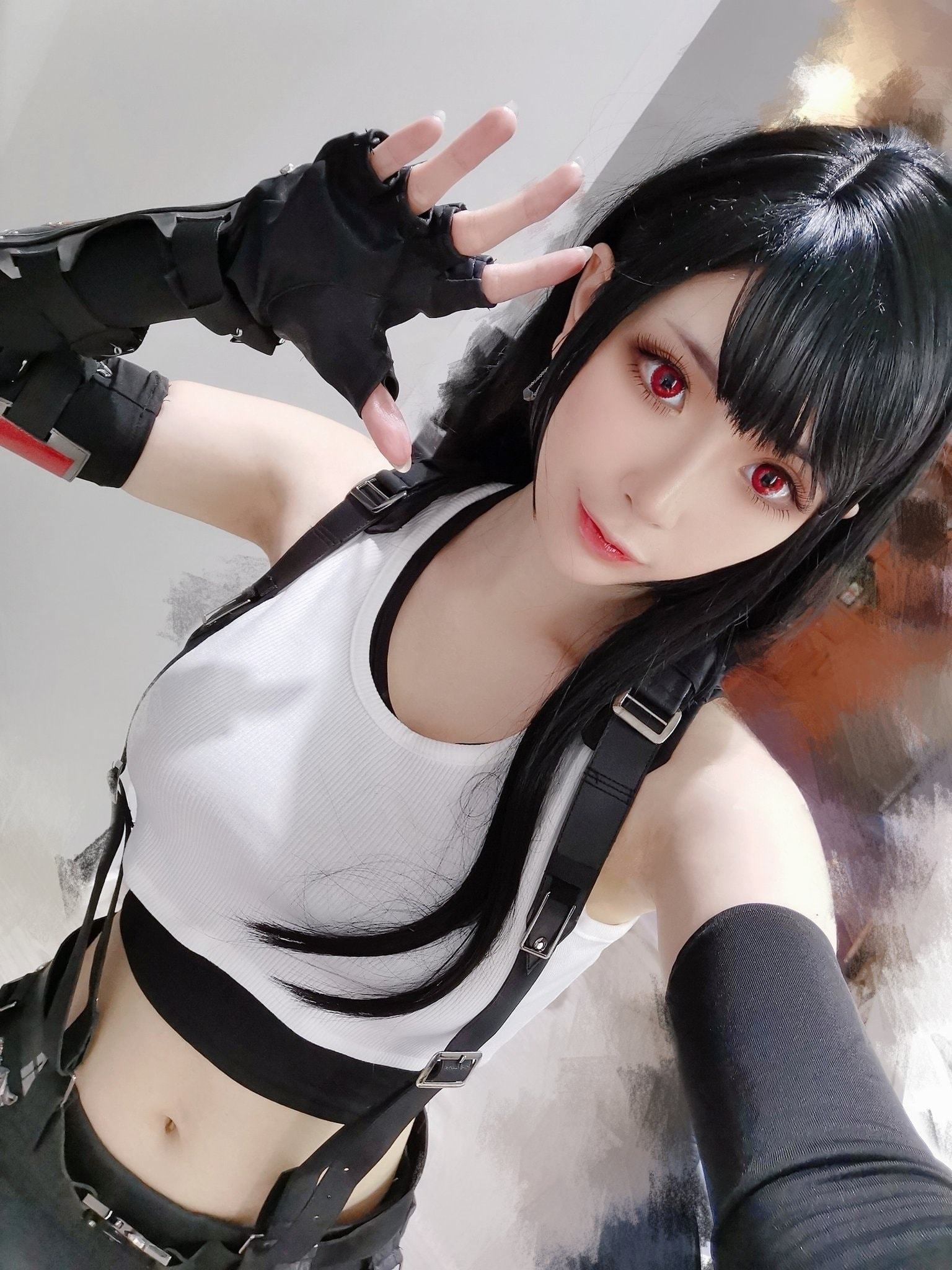 Gai cosplay thân hình trắng nõn nà