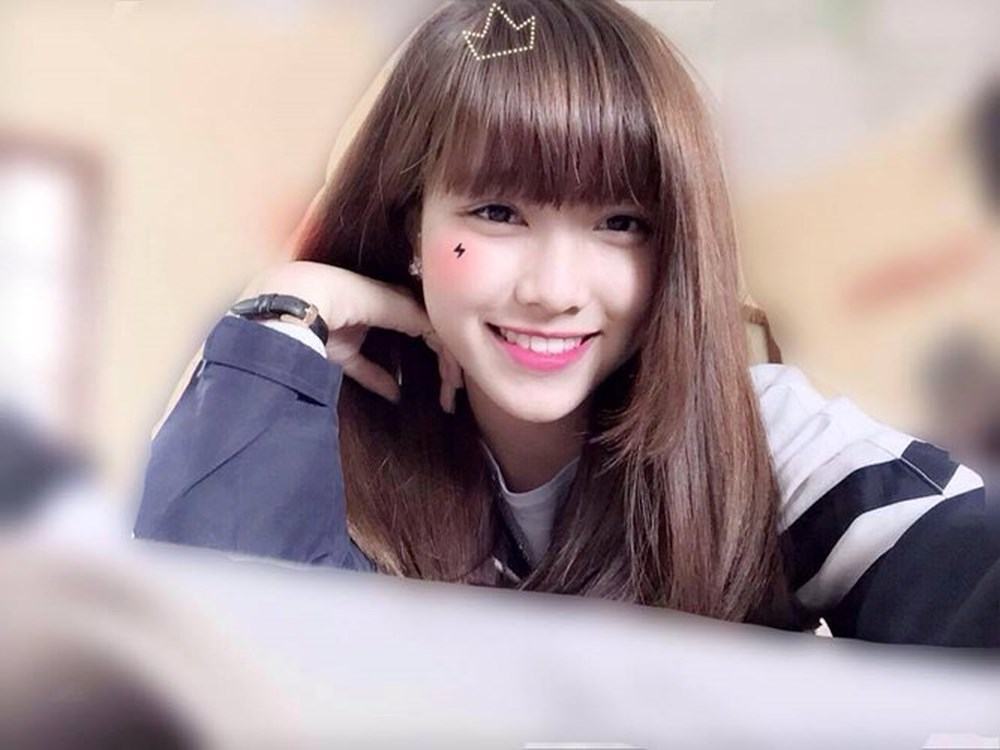 Anh gai dep hoc sinh siêu cute