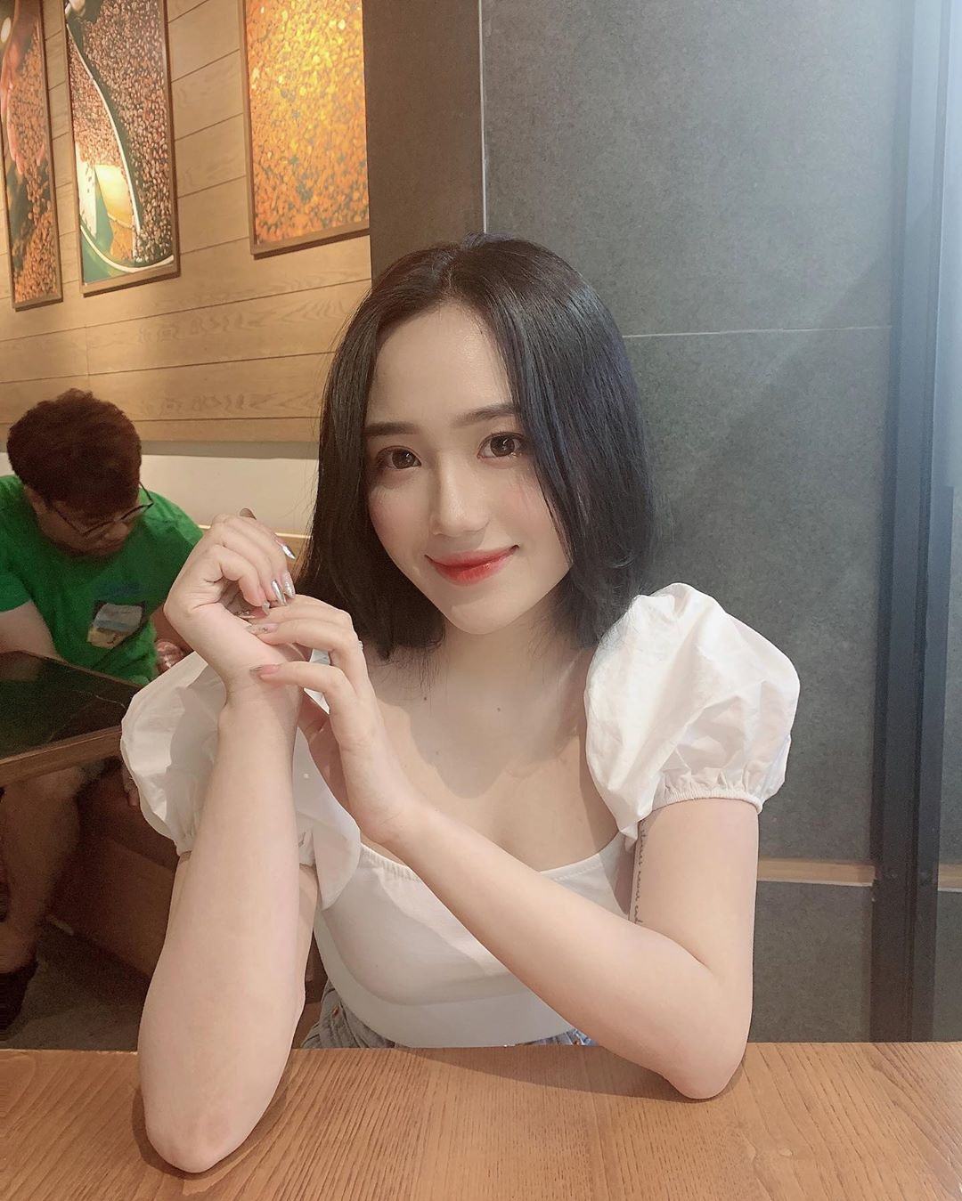 Gái xinh ảnh mạng Lan Chi cute đáng yêu 