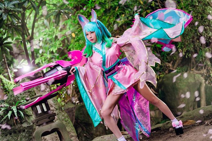 Cosplay capheny kimono mặt đẹp