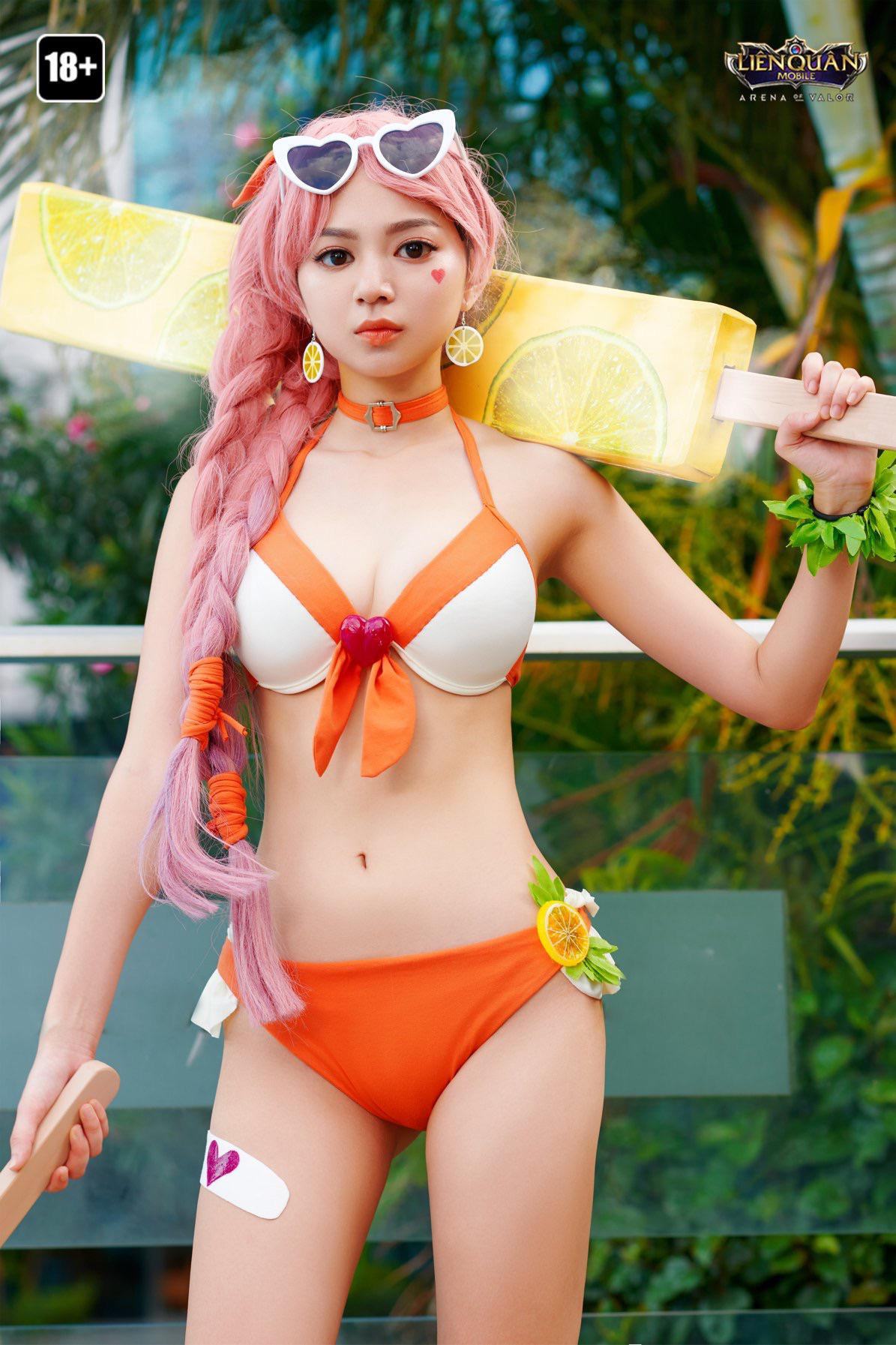 Cosplay liên quân krixi cực nóng bỏng