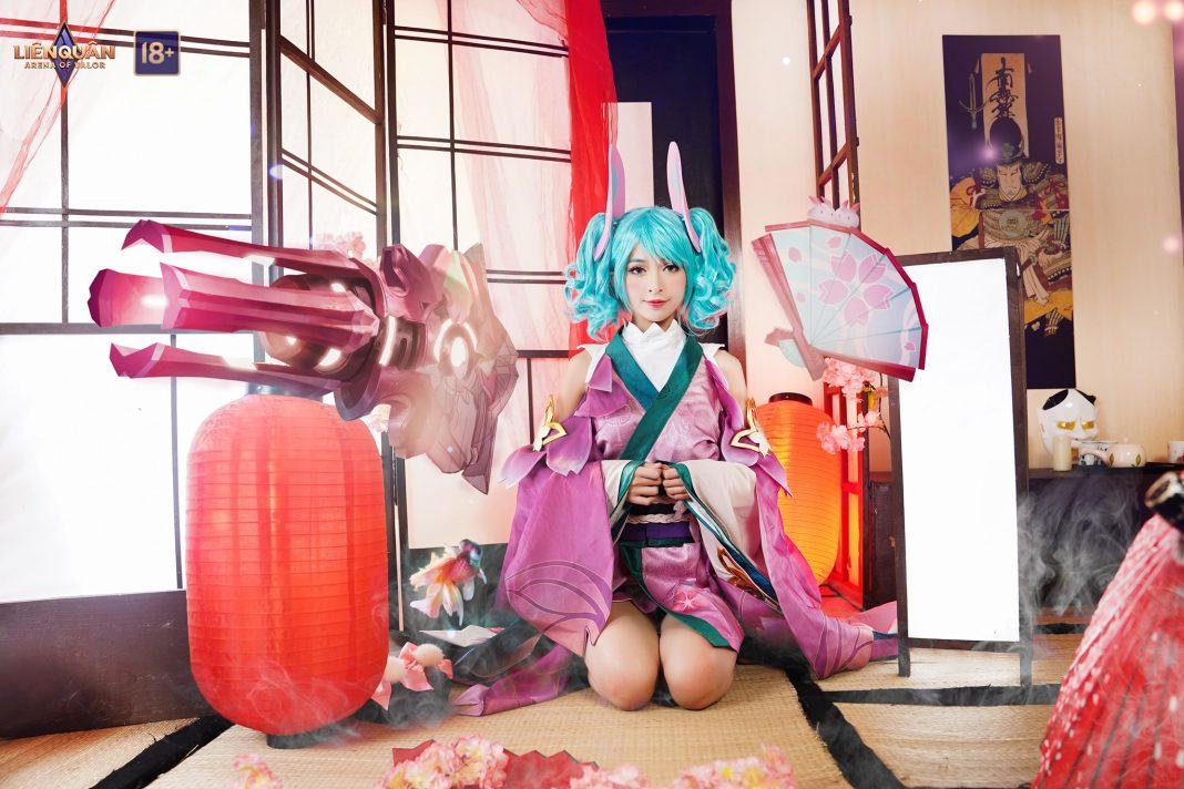 Cosplay liên quân krixi dáng đẹp body chuẩn