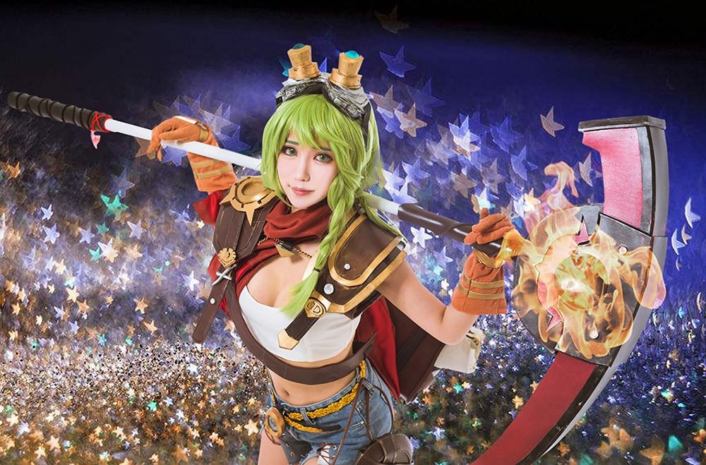 Ảnh cosplay liên quân qi tạo dáng gợi cảm