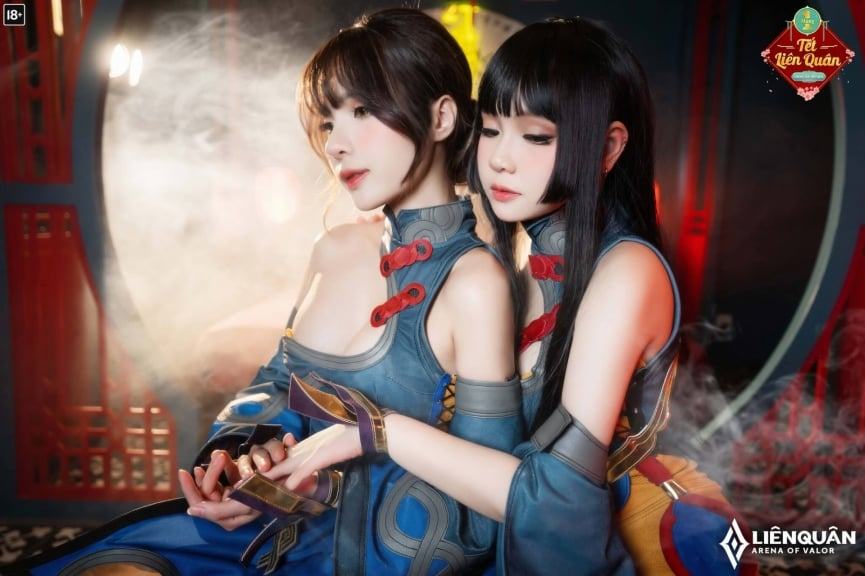 Cosplay qi liên quân khoe body hấp dẫn