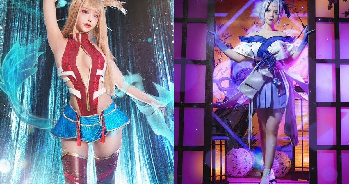 Cosplay liên quân violet dáng đẹp vạn người mê