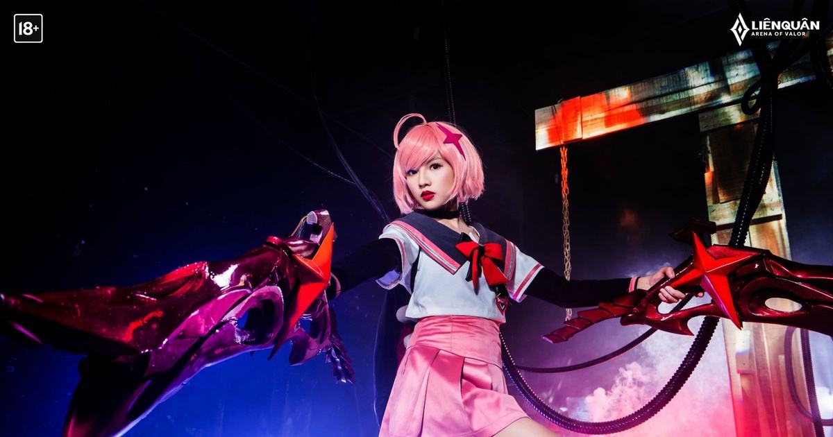 Ảnh cosplay liên quân violet đẹp xinh khó cưỡng