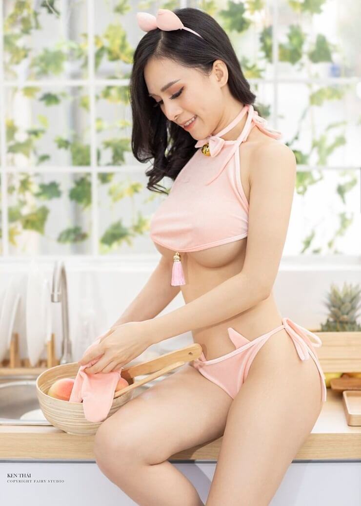 Ảnh gái xinh mặc đồ thiếu vải tik tok bikini Diễm Liên xinh đẹp gợi cảm